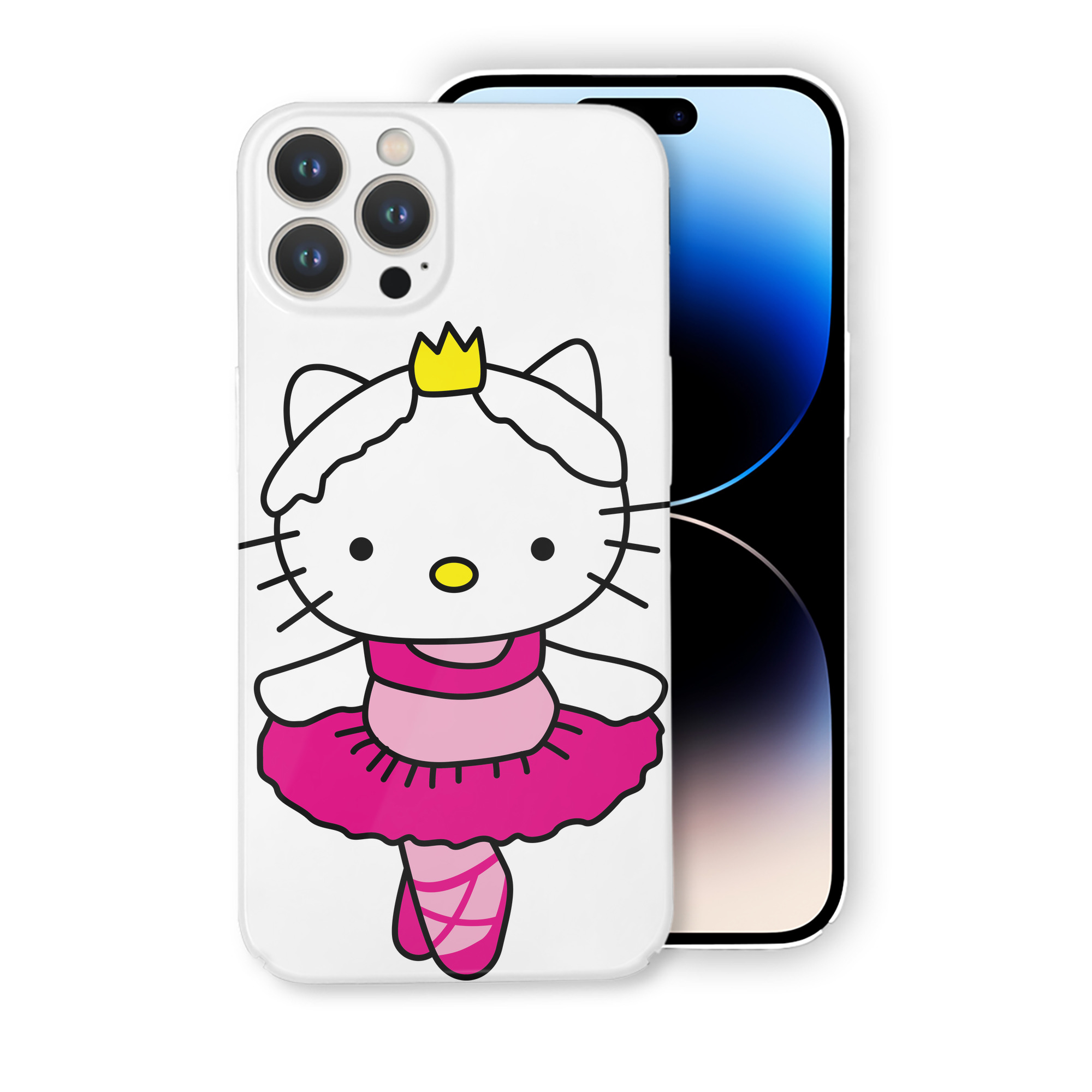 （画像用） Hello Kitty ハローキティ 【iPhone 14シリーズ対応】ハードケース